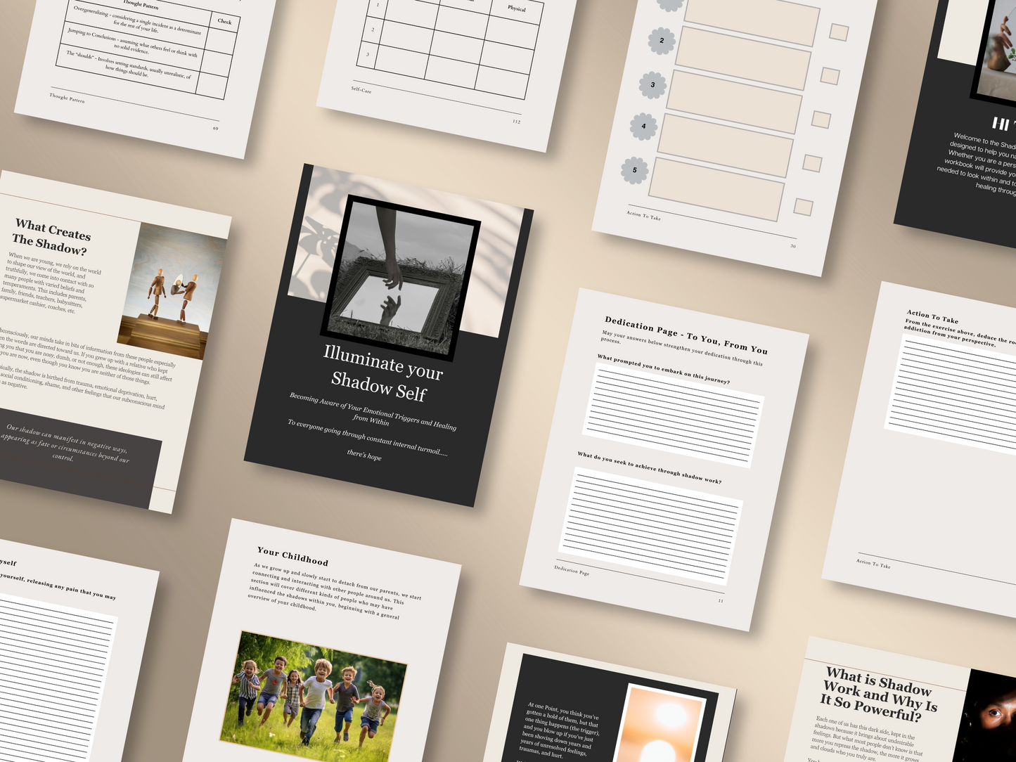 Mapping Complex Shame Shadow Work Journal - Ultimate Inner Healing Program