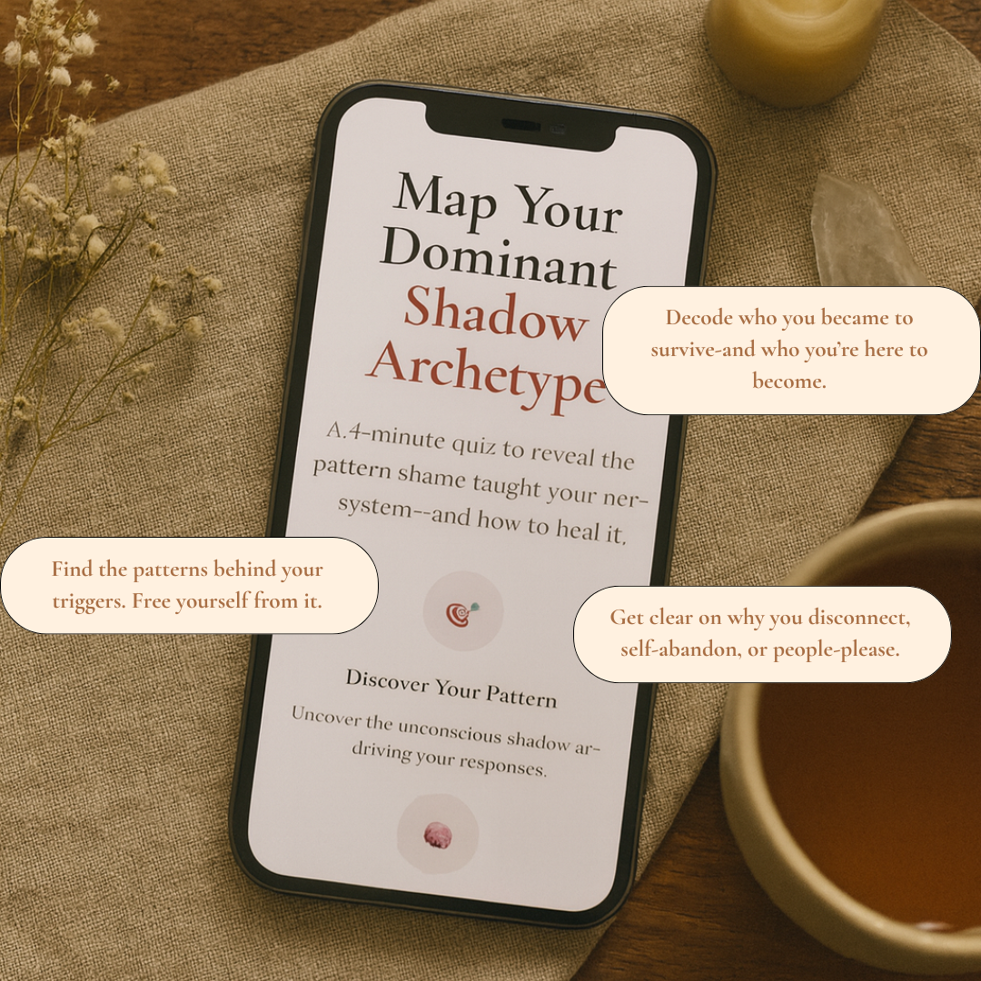 Mapping Complex Shame Shadow Work Journal - Ultimate Inner Healing Program